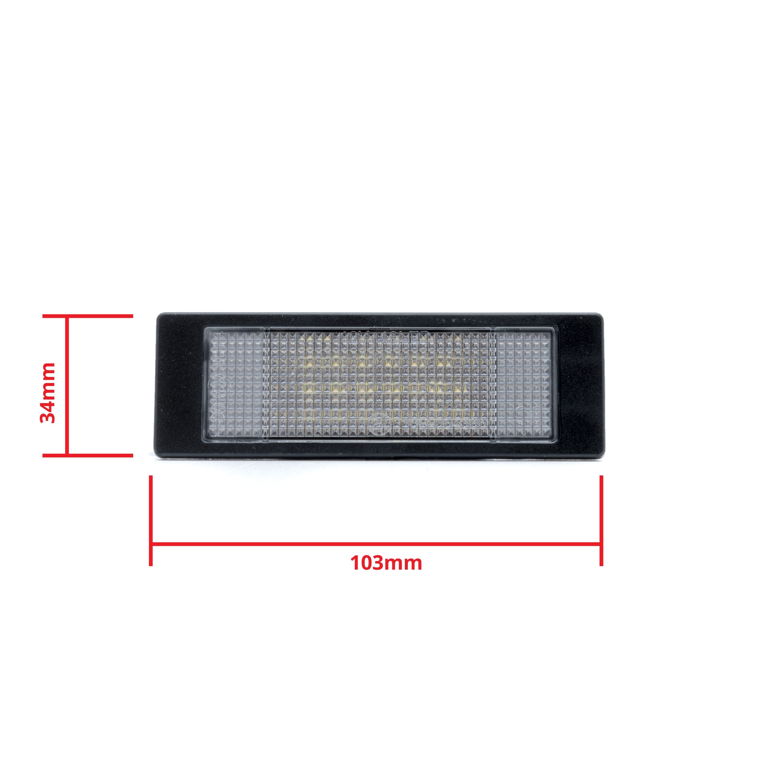 LED-skyltbelysning Alfa Romeo 147/156 m.fl.