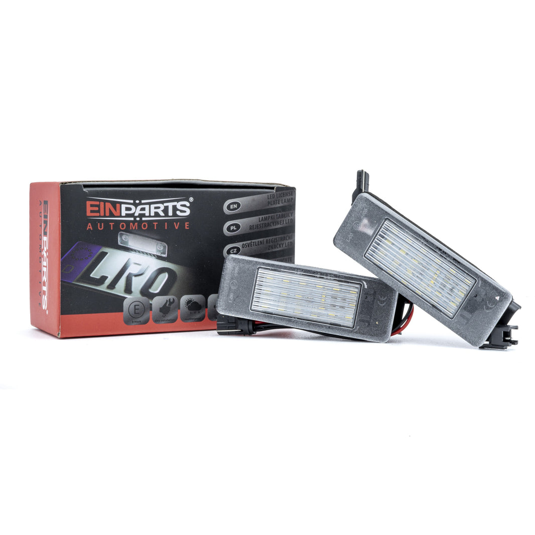 LED-skyltbelysning – 6000K – 18 LED – SMD – 76 mm – 2-pack