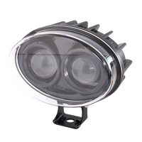 Truck LED lys 6W Spot, Blå - produktbillede forfra | ANDET