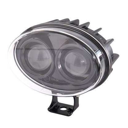 Truck LED lys 6W Spot, Blå - produktbillede forfra | ANDET