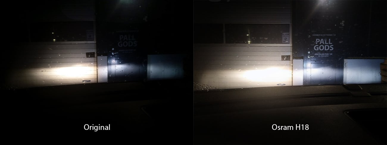 H18 Osram Original 12V – 65W – förpackning och innehåll | OSRAM