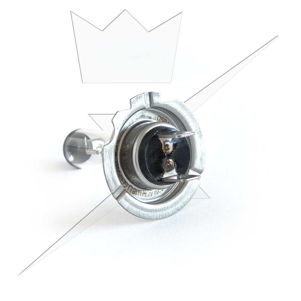 H18 Osram Original 12V – 65W – närbild detaljer | OSRAM