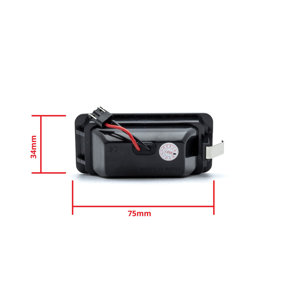 LED-skyltbelysning – 6000K – 18 LED – SMD – 75 mm – 2-pack
