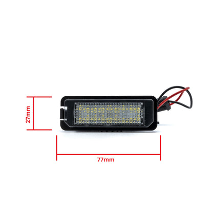 LED-skyltbelysning – 6000K – 21 LED – SMD – 77 mm – 2-pack
