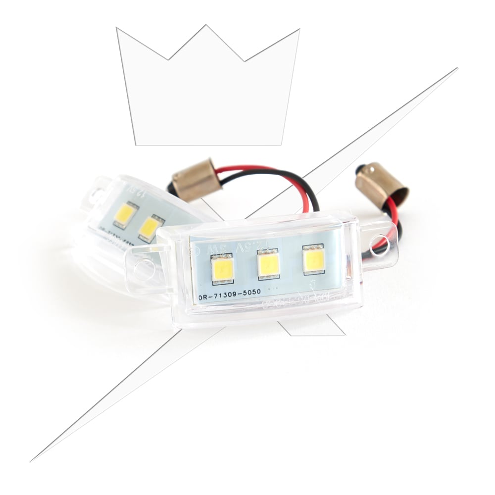 Skiltebelysning LED til Volvo 745/765 – 945/965 – nærbillede detaljer | Xenon-kongen