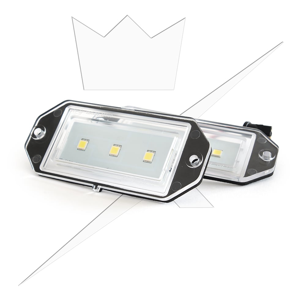Skiltebelysning LED til Volvo 944, 964, S90 - produkt set fra siden | Xenon-kongen