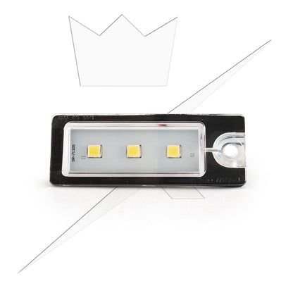 Skiltebelysning LED til Volvo V70 – S60 – S80 – produkt set fra siden | Xenon-kongen
