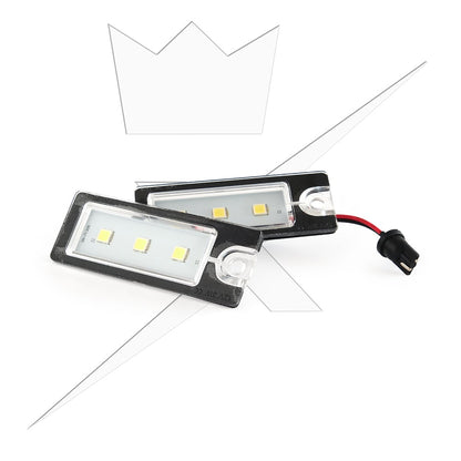 Skiltebelysning LED til Volvo V70 – S60 – S80 – nærbillede detaljer | Xenon-kongen