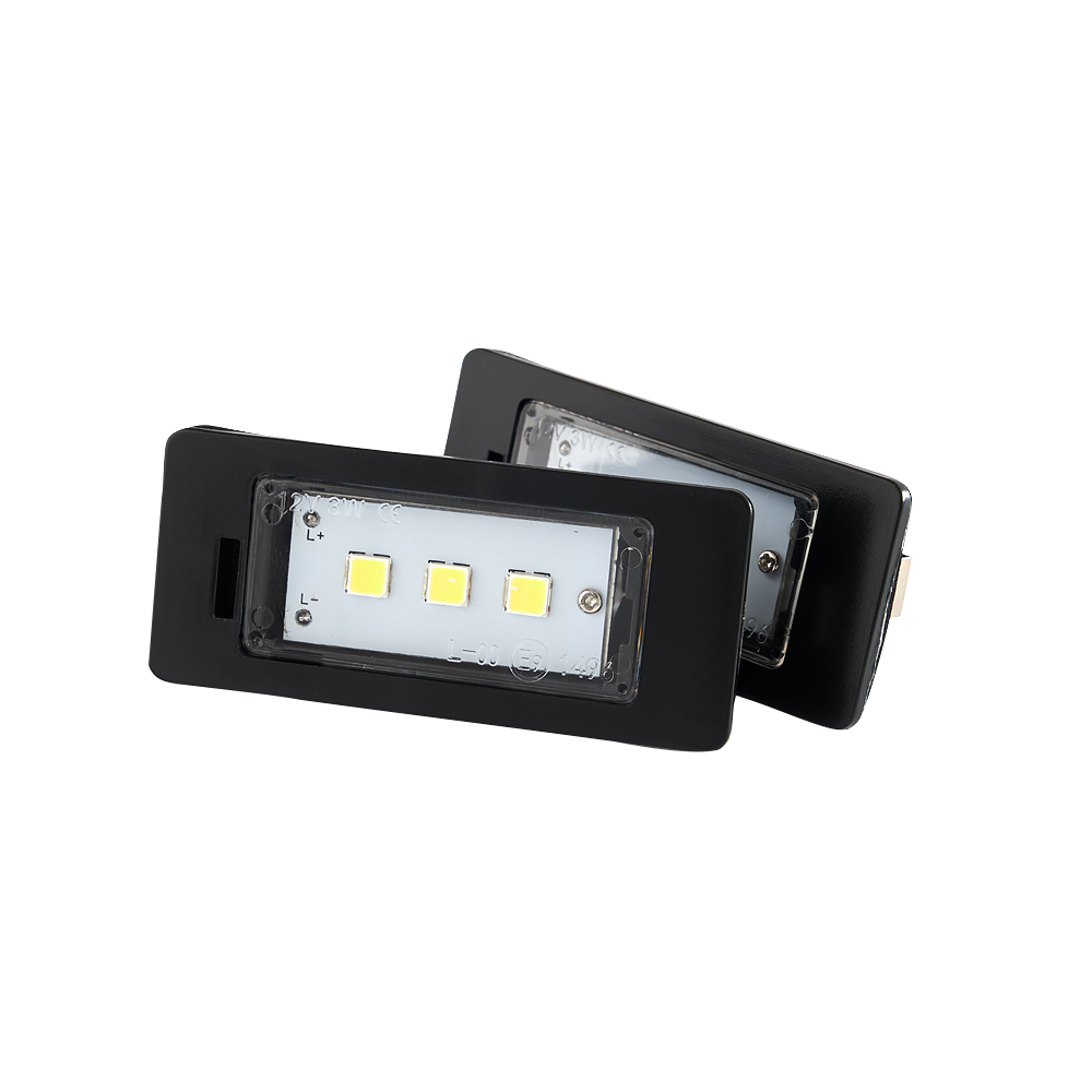Skiltebelysning LED til AUDI Golf 6, Passat - VW - produktbillede forfra | Xenon-kongen