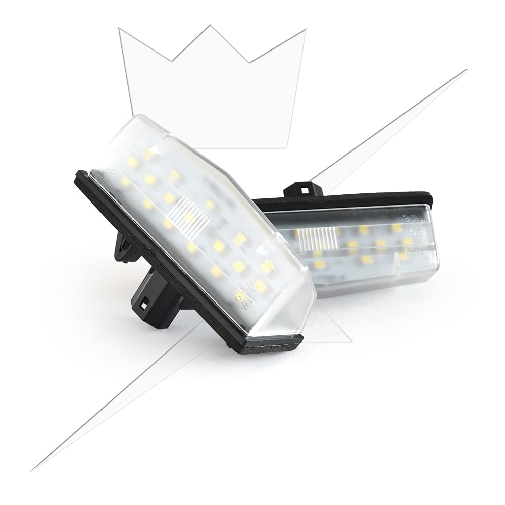 Skiltebelysning LED til Toyota Prius - produkt set fra siden | Xenon-kongen