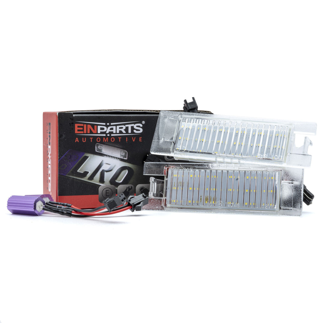 LED-skyltbelysning Fiat Multipla/Croma m.fl. – 32 × 21 mm