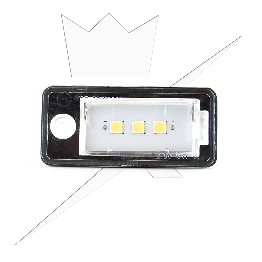 Skiltebelysning LED til Audi RS4 – A5 2D – Q7 – produkt set fra siden | Xenon-kongen