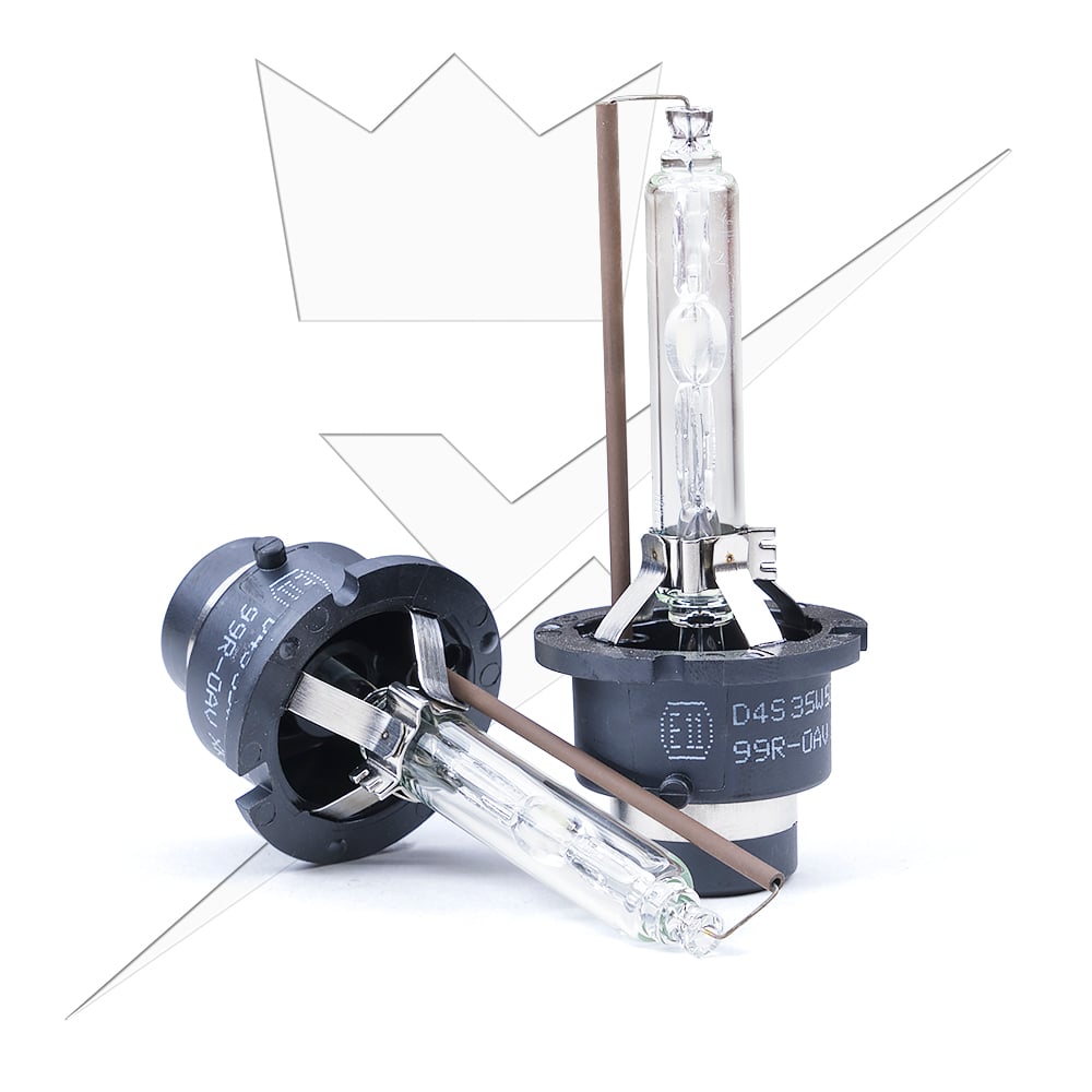 D4S 5000K Xenon-lamper Xenon-kongen - produkt set fra siden | Xenon-kongen