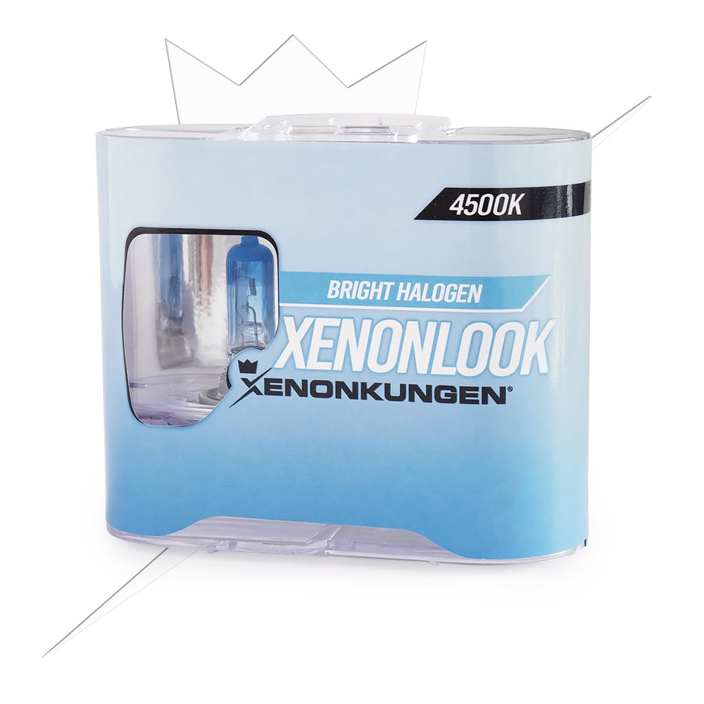 Xenonlook Halogen – H8 – närbild detaljer | Xenonkungen