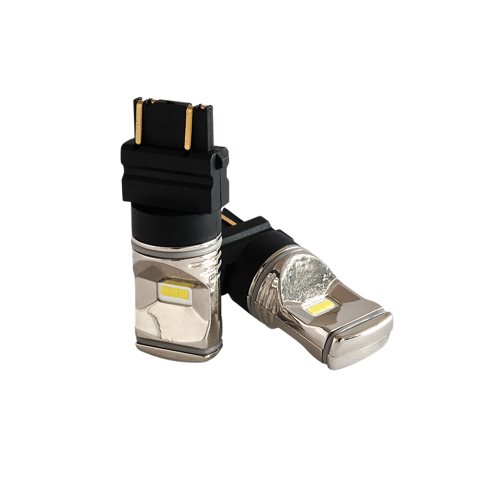 T25 – 3157 LED Krom Hvid – produktbillede forfra | ANDET