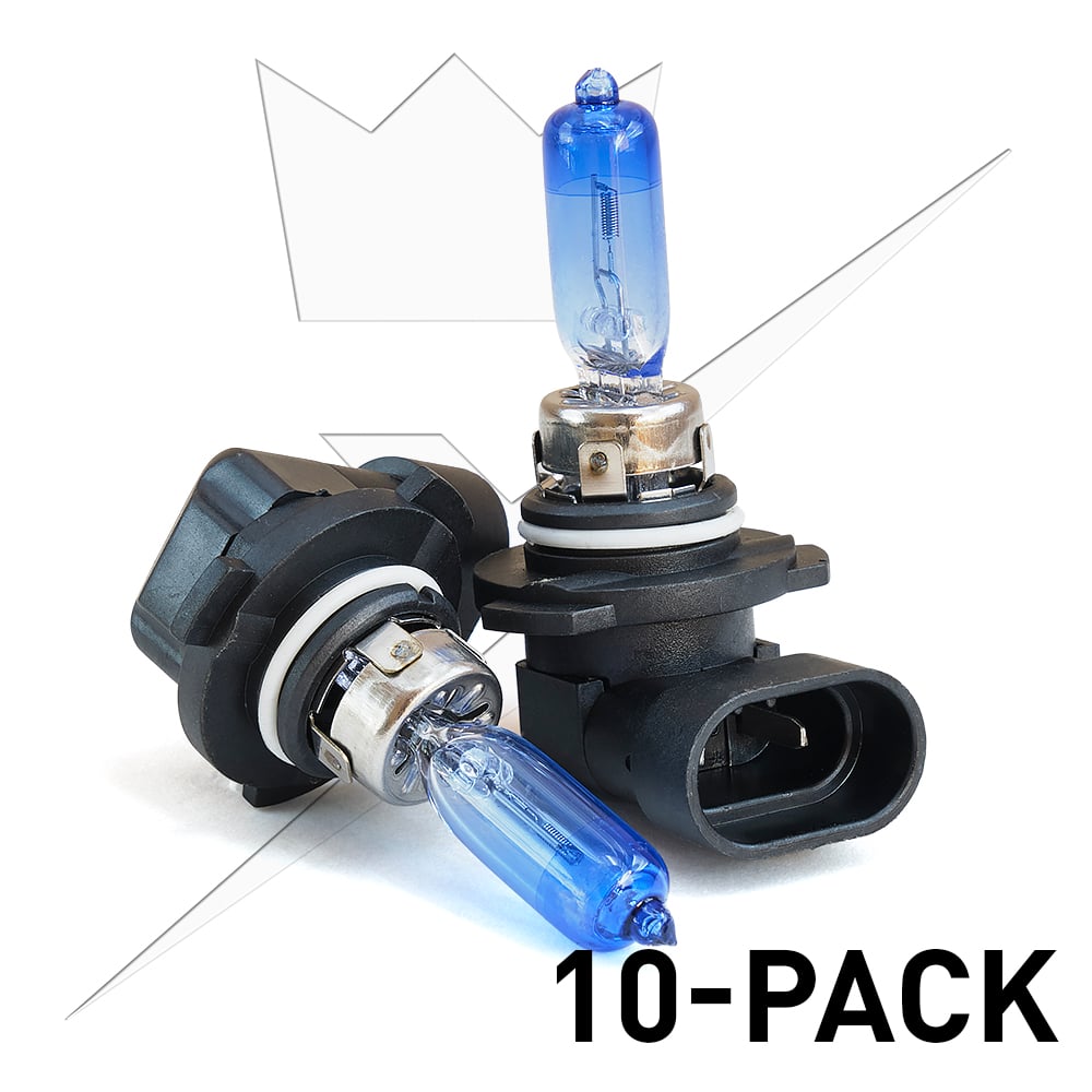 sidebillede, der viser profil og design af 10 stk. - Pack Xenonlook Halogen - Xenon King