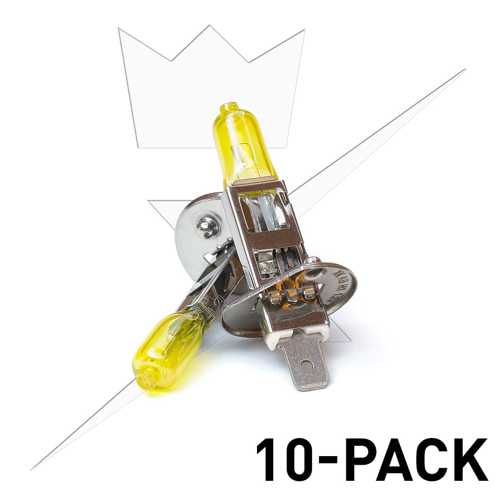 sidovy som visar profil och design av 10 – Pack Halogen Offroad – Xenonkungen