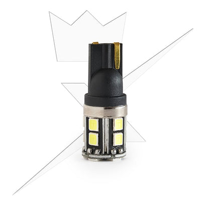T10 – W5W Super Canbus – 5W – produkt set fra siden | Xenon-kongen