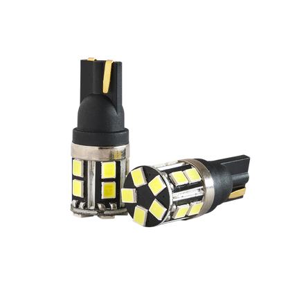 T10 – W5W Super Canbus – 5W – produktbillede set forfra | Xenon-kongen
