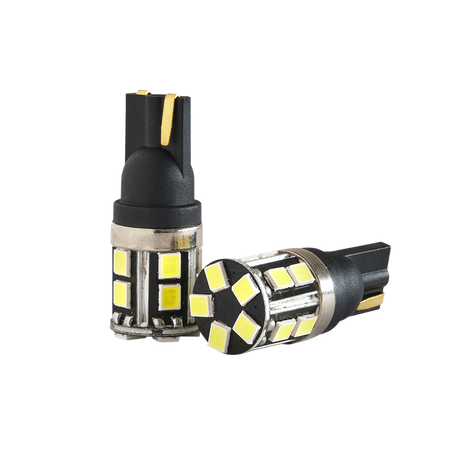 T10 – W5W Super Canbus – 5W – produktbillede set forfra | Xenon-kongen