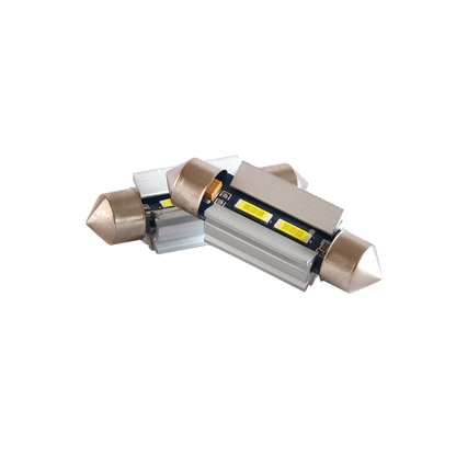 produktbillede fra forsiden viser 39 mm – C5W Super Canbus – 4W – Xenon-kongen
