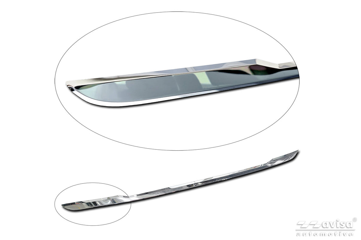 Bakluckelist Mazda CX-5 III 2025+ – Spegelpolerat silver