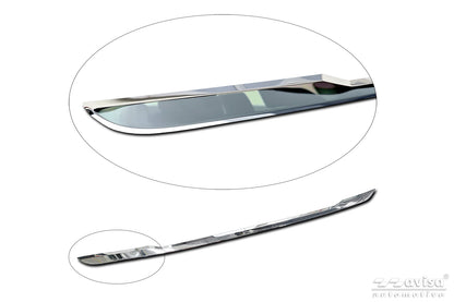 Bakluckelist Mazda CX-5 III 2025+ – Spegelpolerat silver