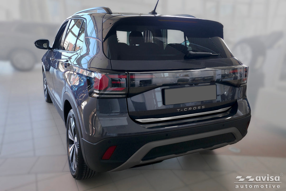 Bakluckelist Volkswagen T-Cross 2018–2024, facelift 2024+ – Silver satin (2/36125) – detaljbild 2