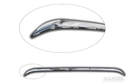 Bakluckelist Volkswagen ID 3 2019–2023, facelift 2023+ – Spegelpolerat silver