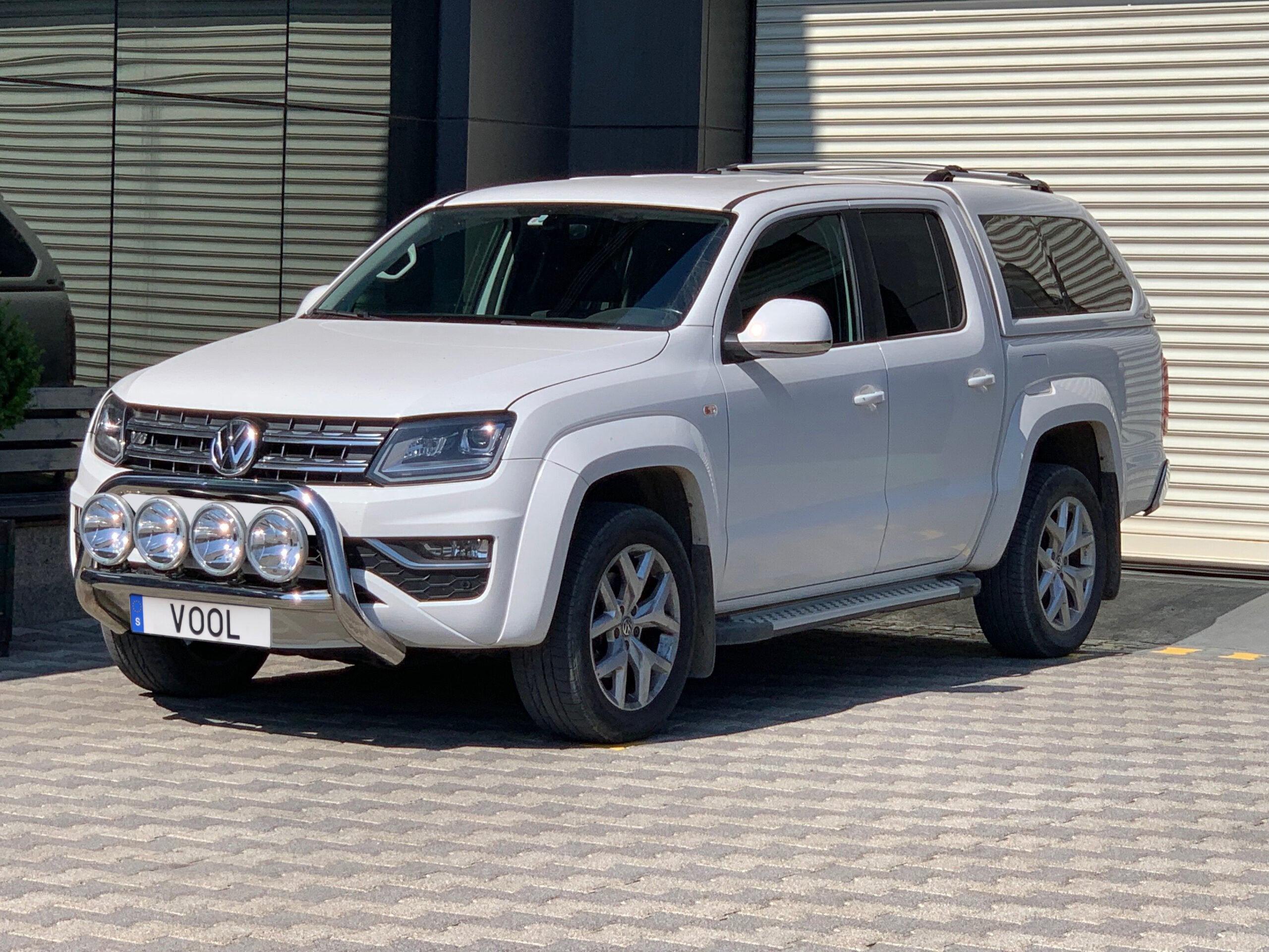 STOR QUADRO 76MM frontbåge – VW Amarok 2017 – närbild detaljer | ÖVRIGT