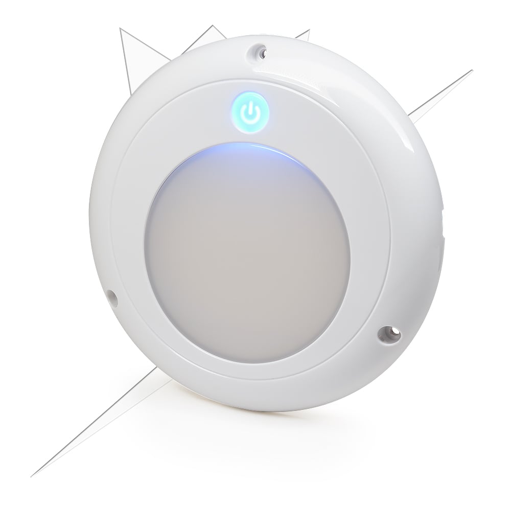 LEDIS – ON Indvendig lys Ø130mm – Touch – i brug | LEDIS TIL