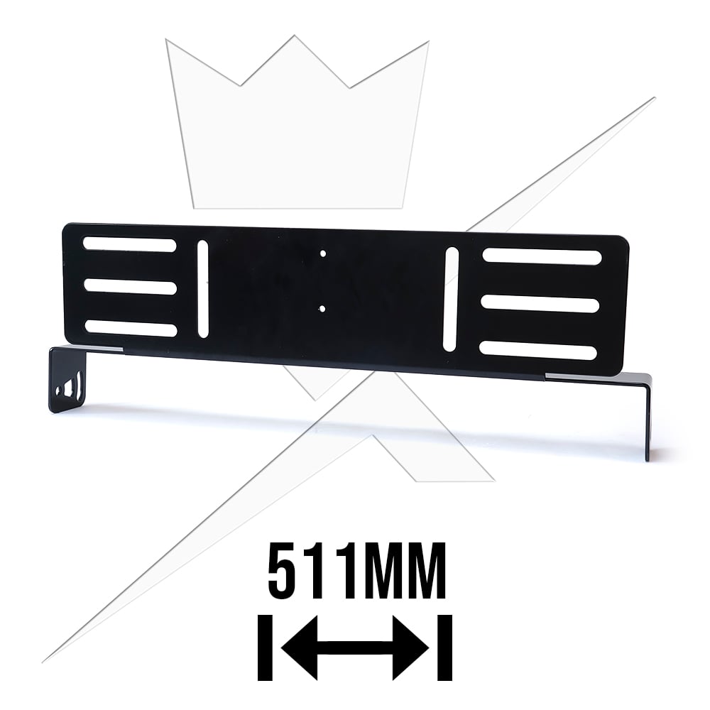Extraljusfäste till X18 LEDramp – Infällnadsfäste – produktbild framifrån | LUXTAR
