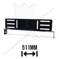 Extraljusfäste till X18 LEDramp – Infällnadsfäste – produktbild framifrån | LUXTAR