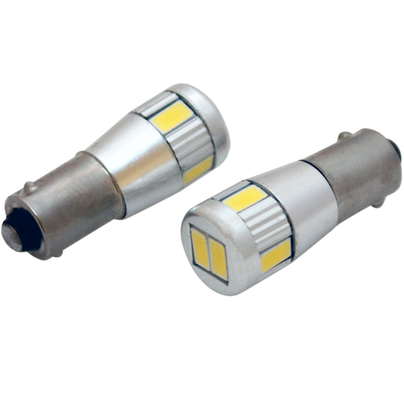 Bax9S – H6W Led 6smd – 9 – 14v DC – produktbillede forfra | Xenon-kongen