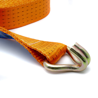 Lastsäkring – Orange – 600 cm, Endurance: 5 ton