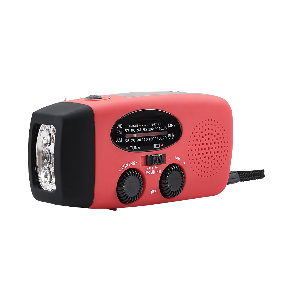 Smartere Vevradio Solar Radio AM/FM - produkt set forfra | SMARTERE