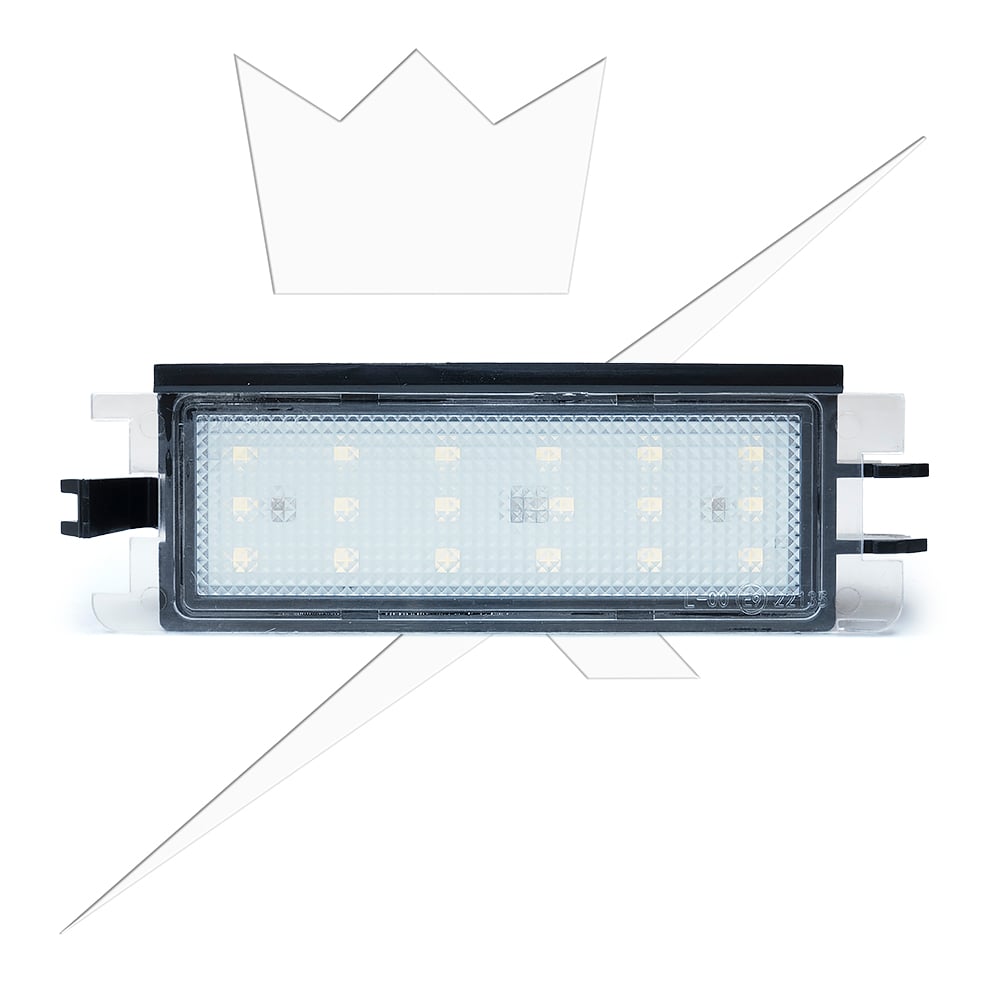 Skiltebelysning LED til Renault Clio – i brug | Xenon-kongen