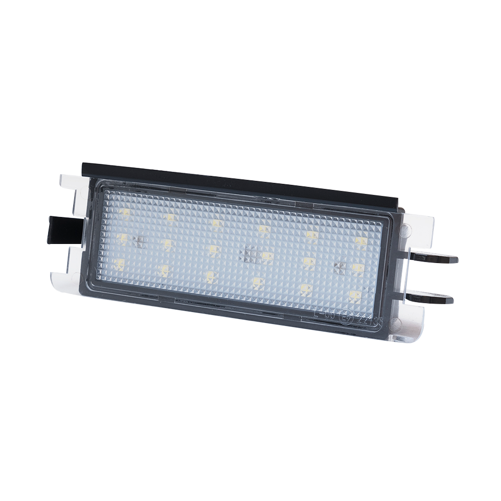 Skiltebelysning LED til Renault Clio - produktbillede forfra | Xenon-kongen