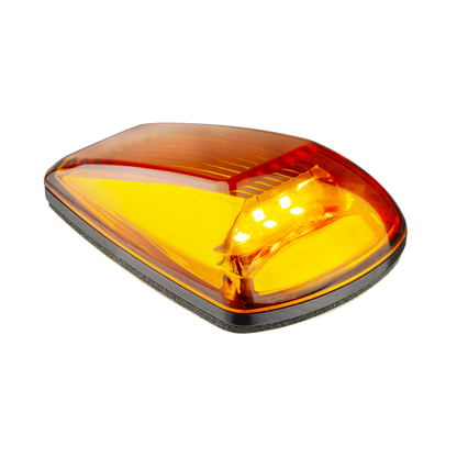 Indikatorlampe M77 Lavprofil 22mm - Gul (2 - Pack) - produktbillede forfra | LEA