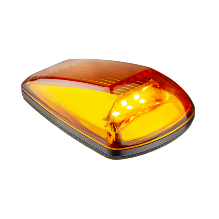 Indikatorlampe M77 Lavprofil 22mm - Gul (2 - Pack) - produktbillede forfra | LEA