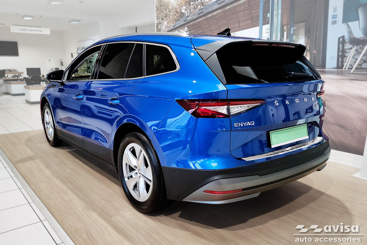 Fotstöd Skoda Enyaq iV 2020+ – Silver satin – detaljbild 2