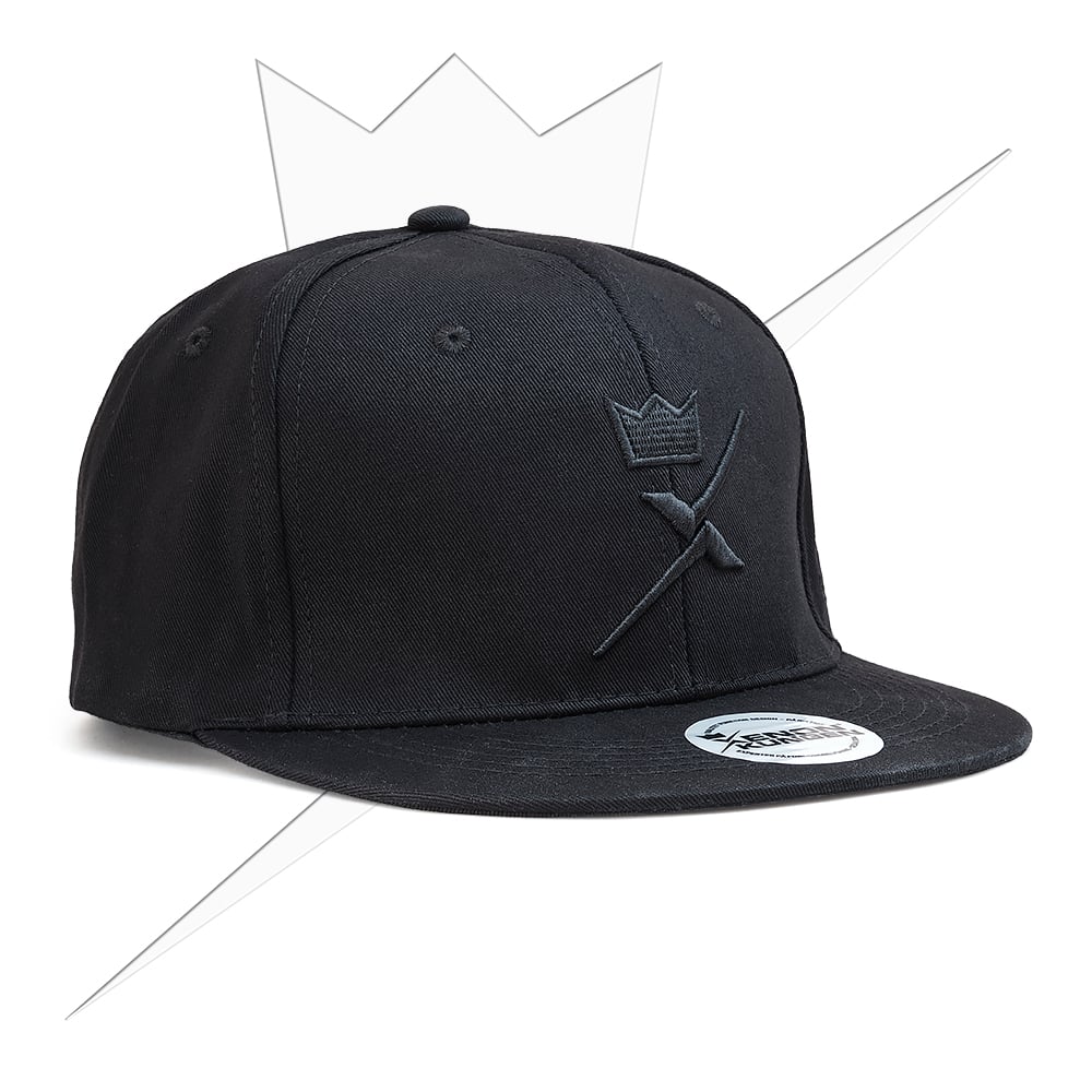 Cap Xenonkungen Snapback – FlatBrim – produkt set fra siden | Xenon-kongen