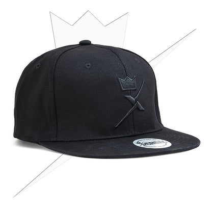 Cap Xenonkungen Snapback – FlatBrim – produkt set fra siden | Xenon-kongen