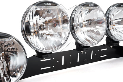 närbild på detaljer och material av RALLY5 Extraljus NBB Alpha 225 60W Xenon – NBB