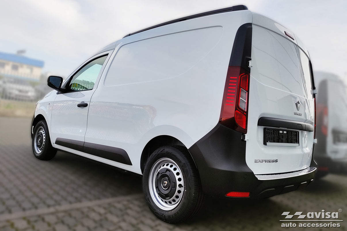 Lastskydd Renault Express Van furgon 4-dörrars 2021+ – Silver satin – detaljbild 2