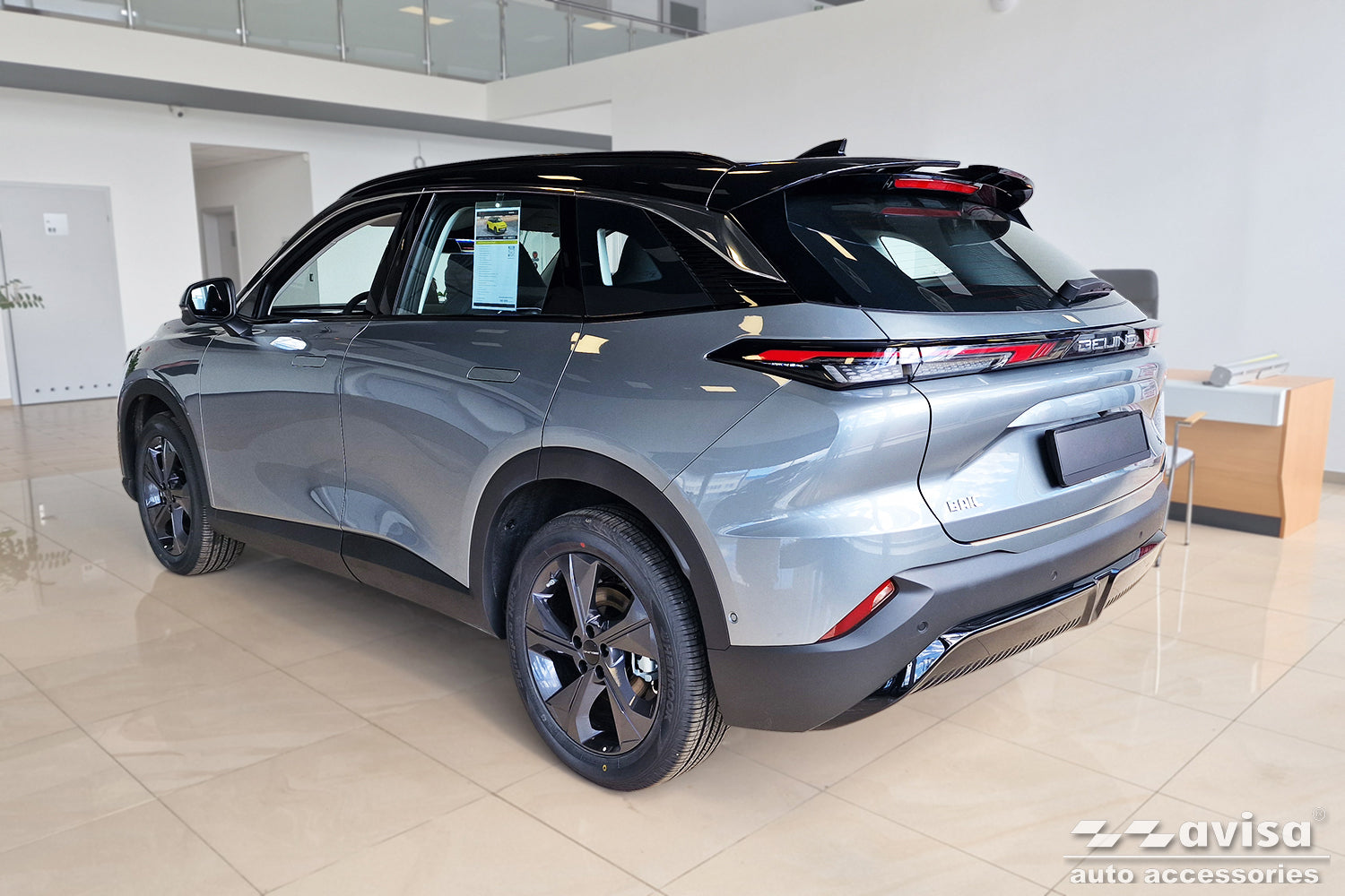Lastskydd Baic Beijing 5 2023+ – Silver satin – detaljbild 2
