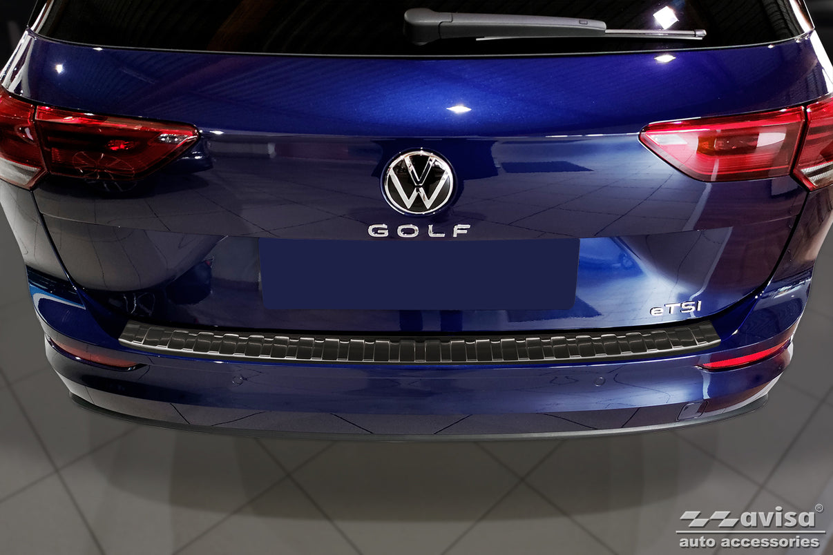 Lastskydd Volkswagen Golf VIII variant/ Alltrack 2020–2024, facelift 2024+ – Svart – detaljbild 3
