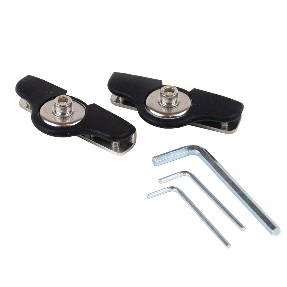 Extraljusfäste – Huvmontage M6 – produktvy från sidan | Carlevel