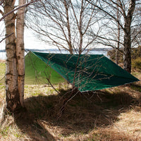 FIIKE DRAGET Tarp - 300x300cm - produktbillede forfra | Xenon-kongen