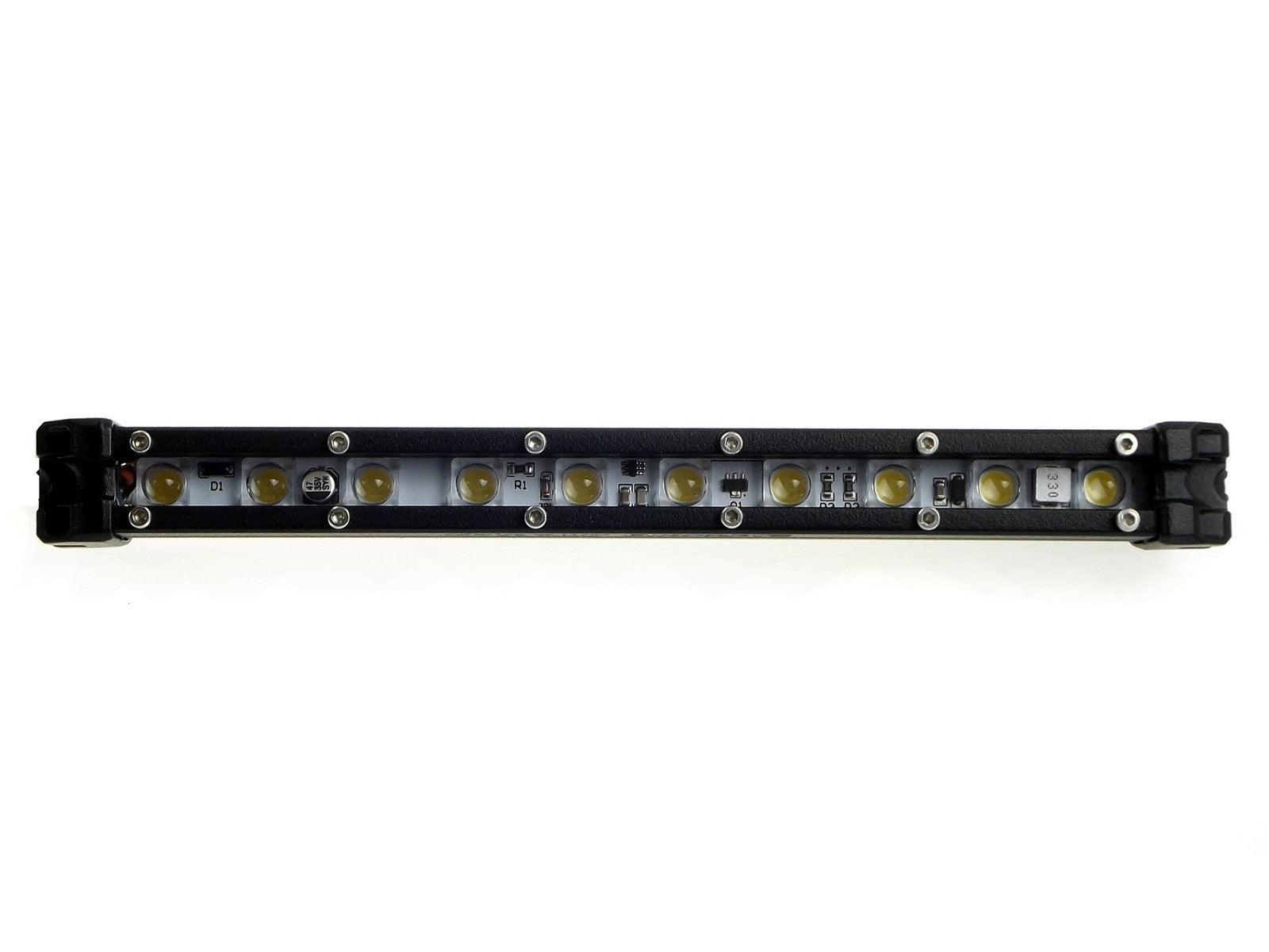 LED-arbetslampa – 10 W – 6000K – 10 LED – 600 LM – 225mm x 23mm x 35mm